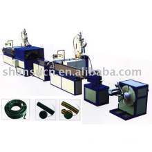 PVC Fiber Enhancing Soft Pipe Extrusion Line